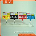 Supermarket Plastic Price Sign Board Poster Frame With Number Charts